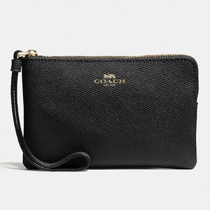 Black Coach Wristlet